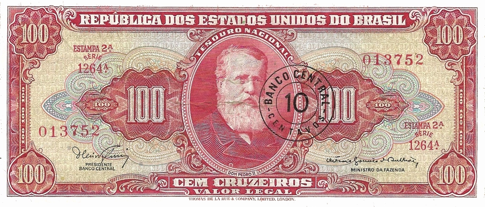 0.10 Cruzeiros Novos