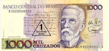 1 Cruzado Novo