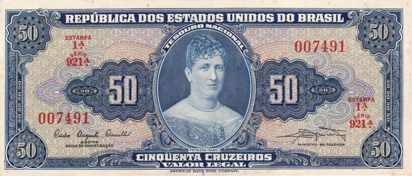 50 Cruzeiros